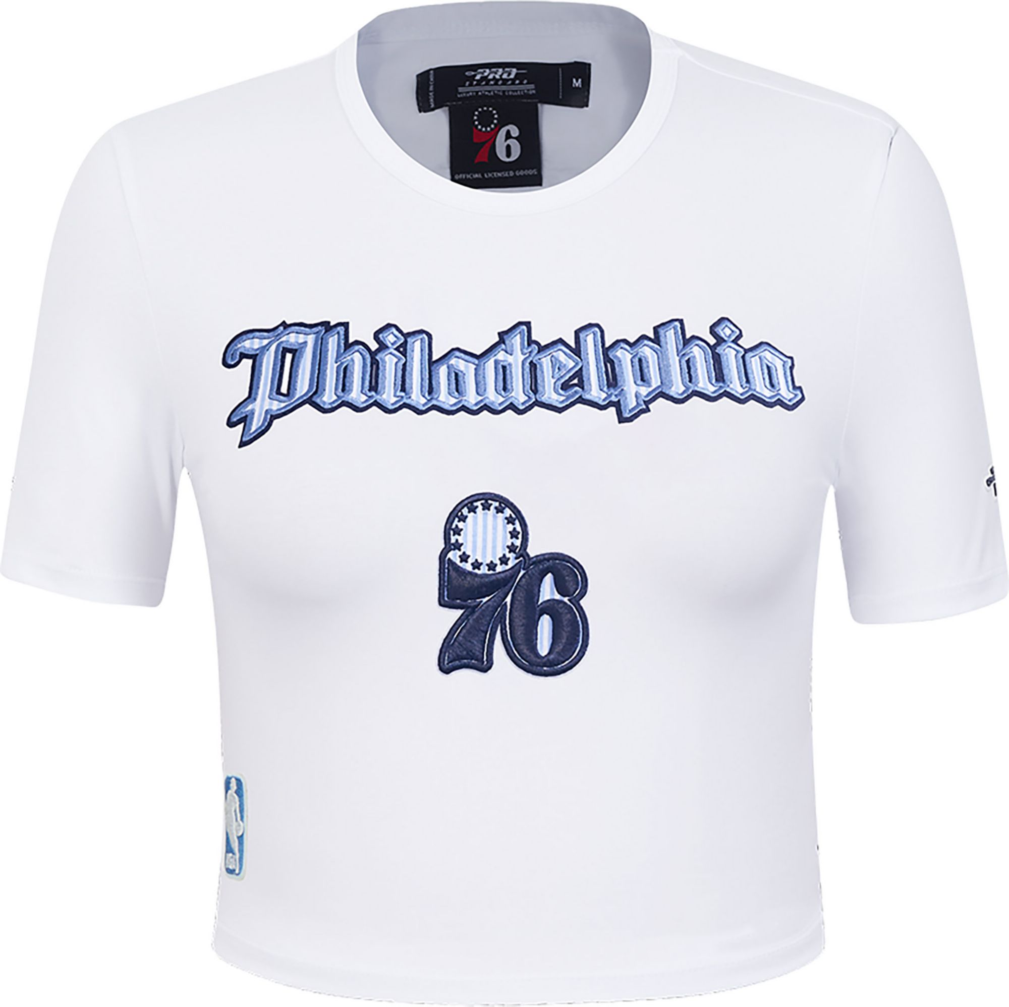 Pro Standard Women's Philadelphia 76ers White Country Club T-Shirt product image