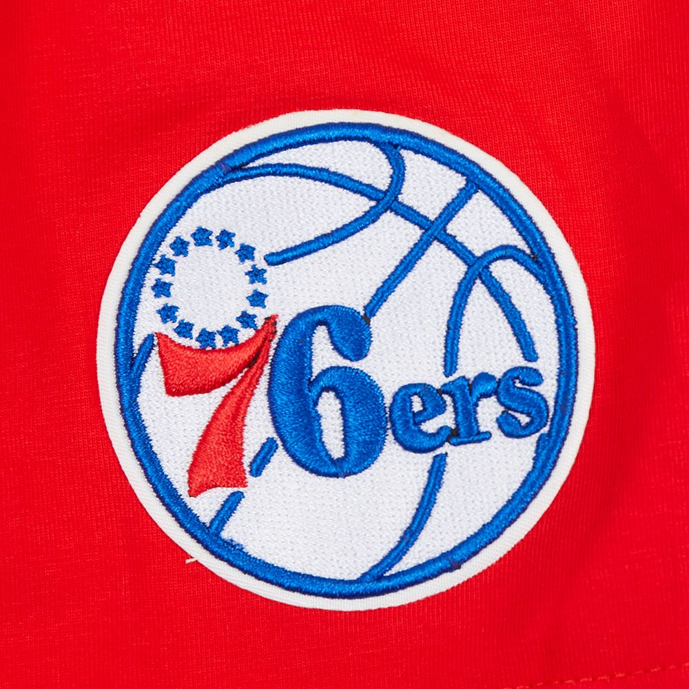 Pro Standard Women's Philadelphia 76ers Red Classic Boxy Cropped T-Shirt product image