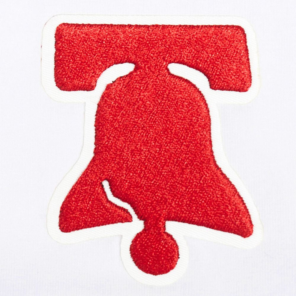 Pro Standard Women's Philadelphia 76ers White Classic Boxy Cropped T-Shirt product image