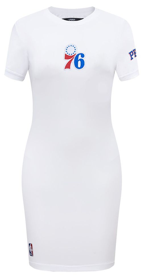 Pro Standard Women's Philadelphia 76ers White Classic Bodycon Dress product image
