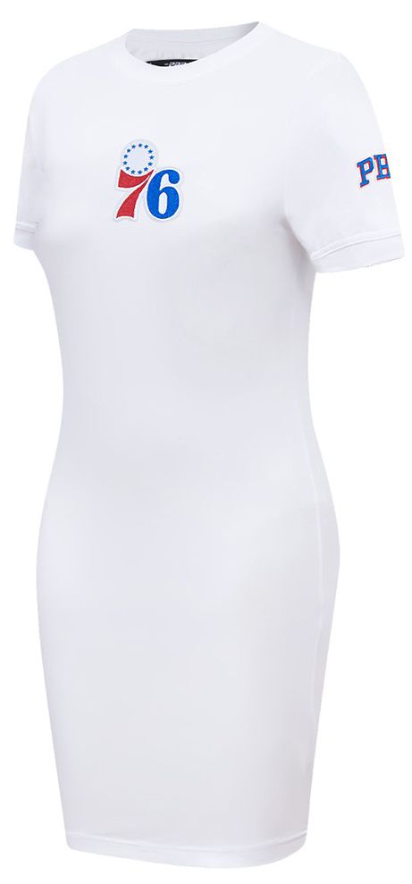 Pro Standard Women's Philadelphia 76ers White Classic Bodycon Dress product image