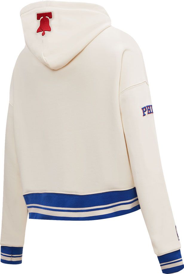 Pro Standard Women's Philadelphia 76ers Cropped Hoodie product image