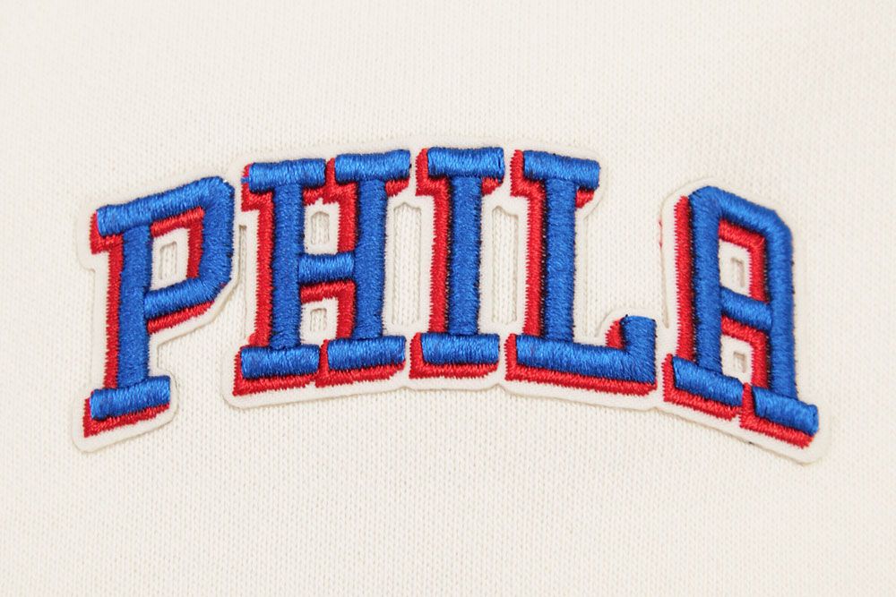 Pro Standard Women's Philadelphia 76ers Cropped Hoodie product image
