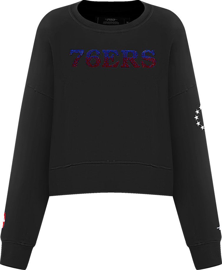 Pro Standard Women's Philadelphia 76ers Jewel Fleece Crewneck Sweatshirt product image