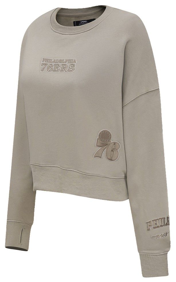 Pro Standard Women's Philadelphia 76ers Wingpsan Crewneck Sweatshirt product image