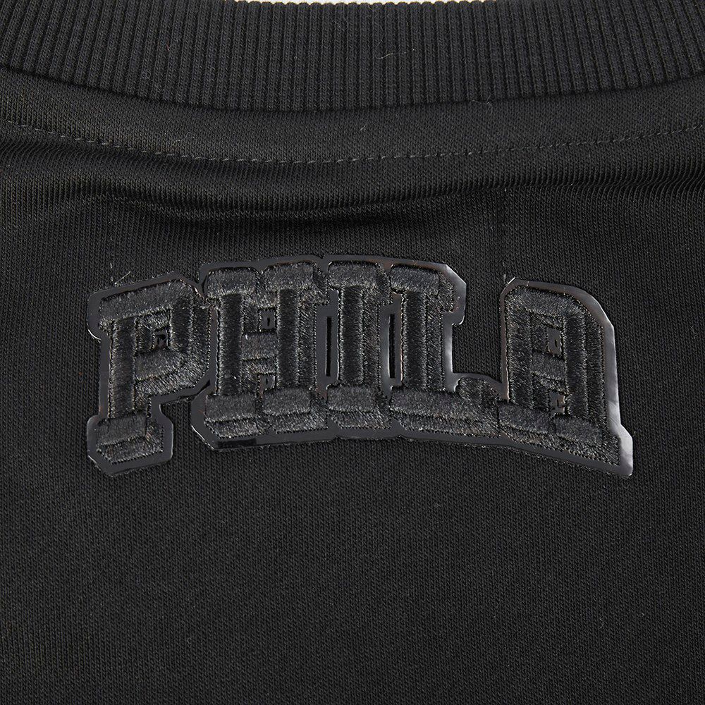 Pro Standard Women's Philadelphia 76ers Black Fleece Crewneck Sweatshirt product image