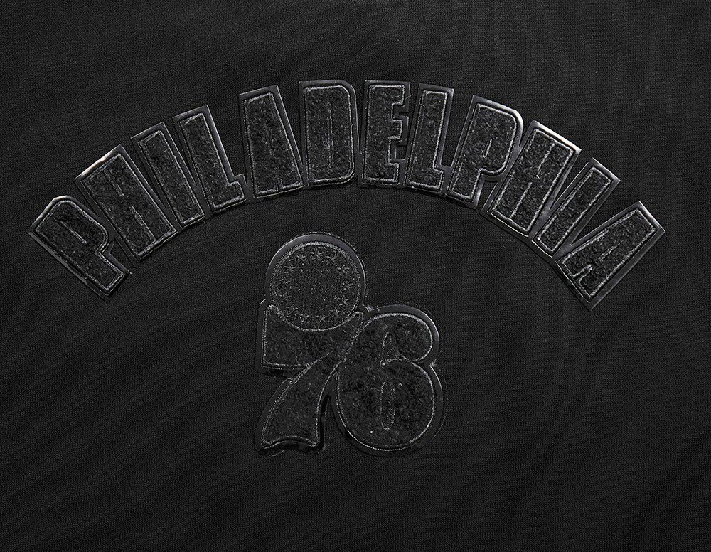 Pro Standard Women's Philadelphia 76ers Black Fleece Crewneck Sweatshirt product image