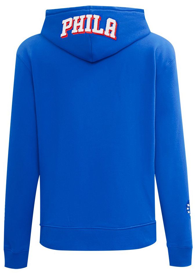 Pro Standard Women's Philadelphia 76ers Blue Classic Fleece Pullover Hoodie product image