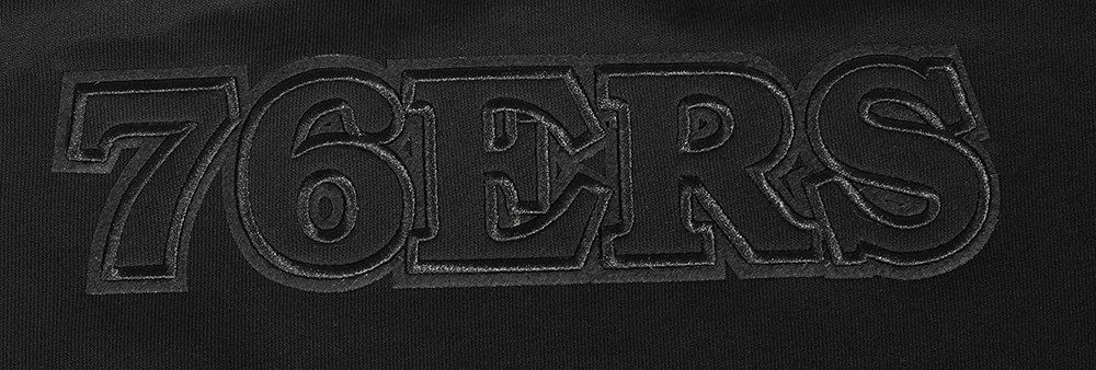 Pro Standard Women's Philadelphia 76ers Black Neutral Fleece Crewneck Sweatshirt product image