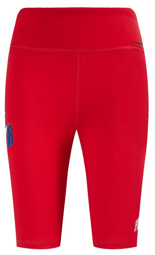Pro Standard Women's Philadelphia 76ers Red Classic Jersey Bike Shorts product image