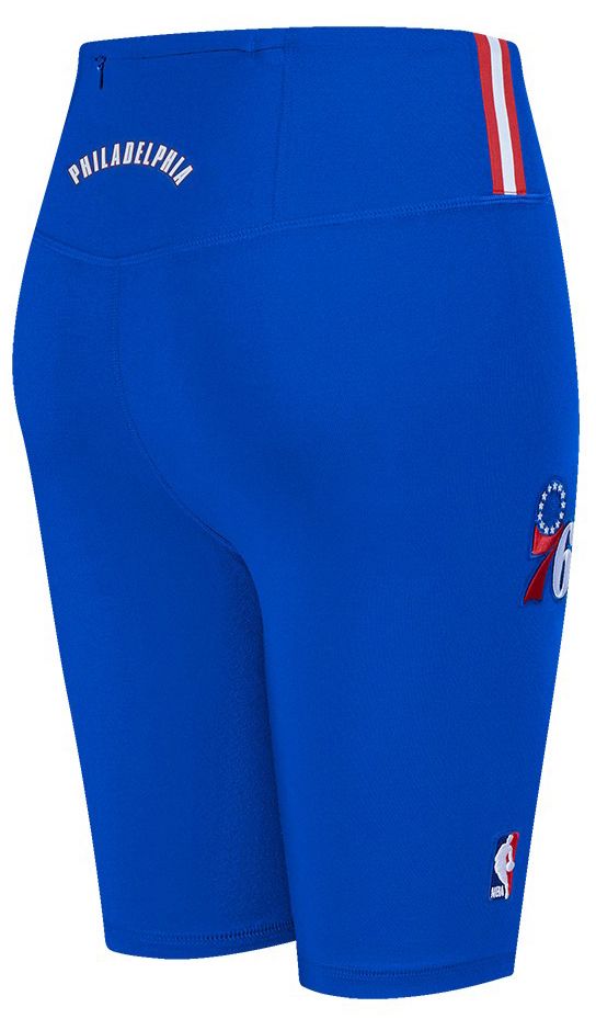 Pro Standard Women's Philadelphia 76ers Blue Classic Jersey Bike Shorts product image