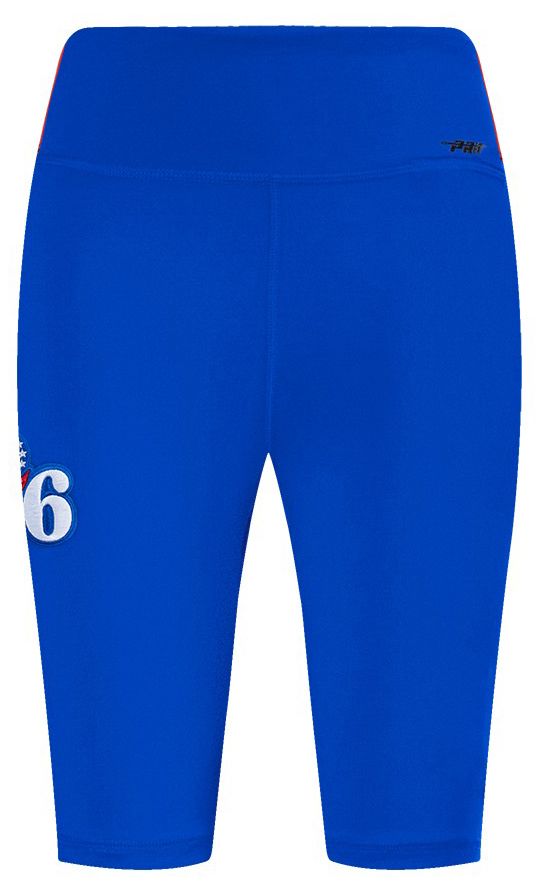 Pro Standard Women's Philadelphia 76ers Blue Classic Jersey Bike Shorts product image