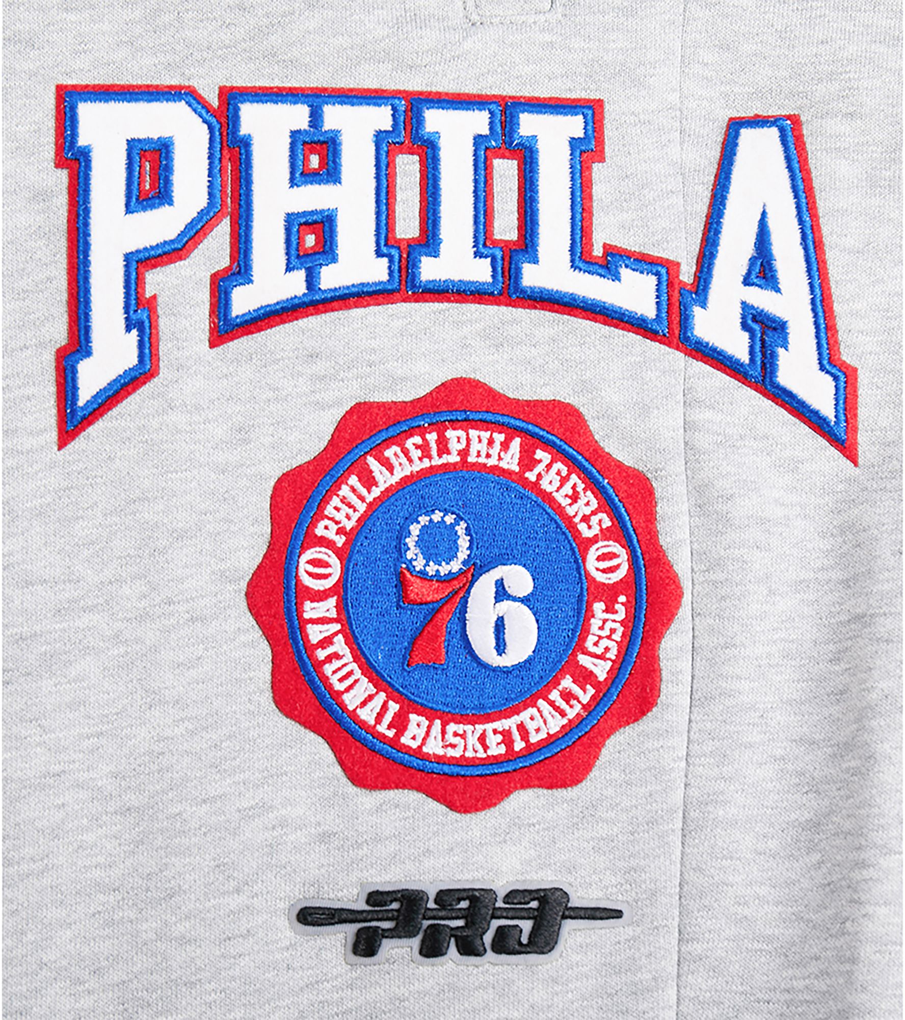 Pro Standard Women's Philadelphia 76ers Grey Crest Emblem Sweatpants product image