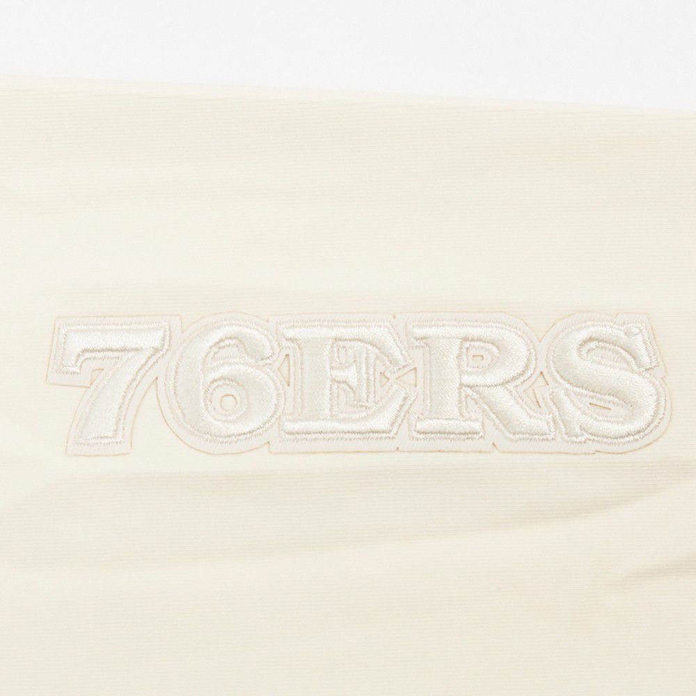 Pro Standard Women's Philadelphia 76ers Off White Neutral Jersey Leggings product image