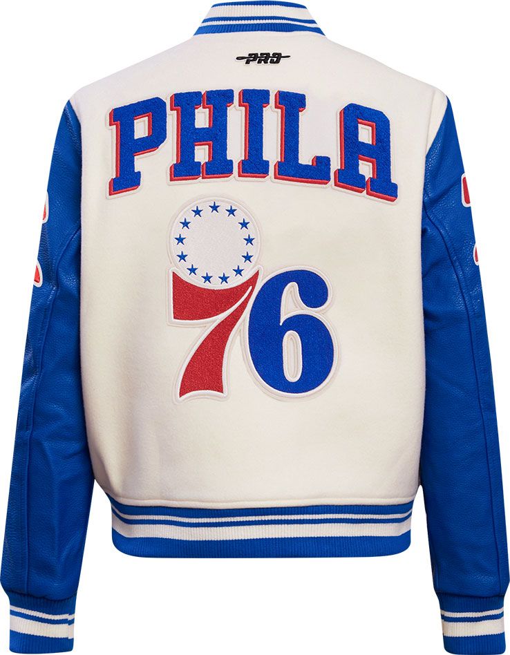 Pro Standard Women's Philadelphia 76ers Varsity Jacket product image