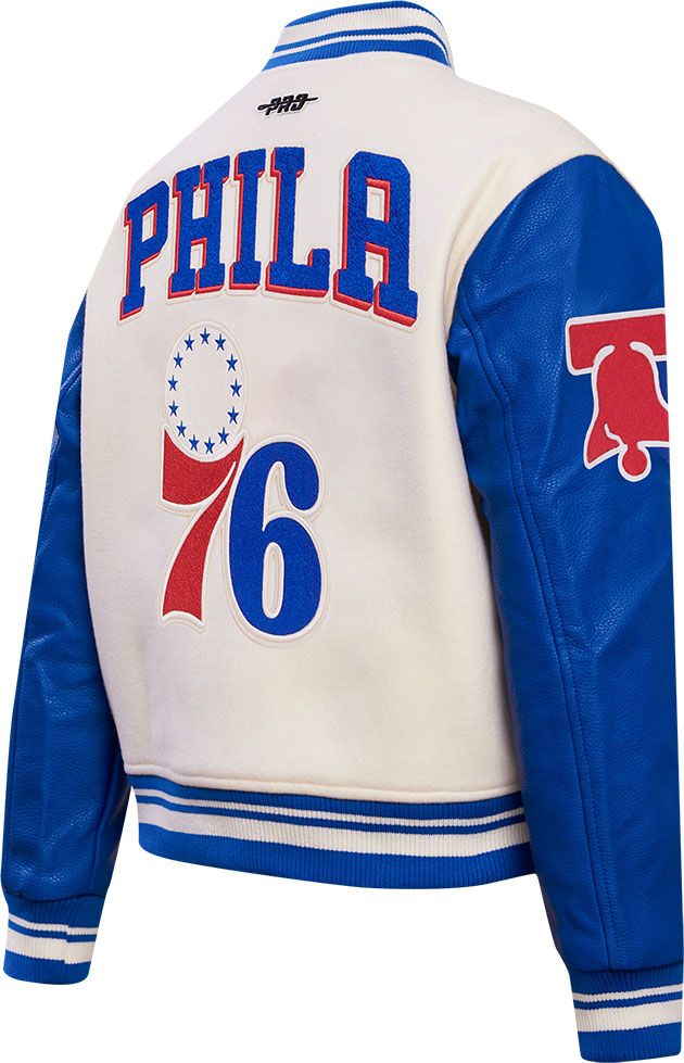Pro Standard Women's Philadelphia 76ers Varsity Jacket product image