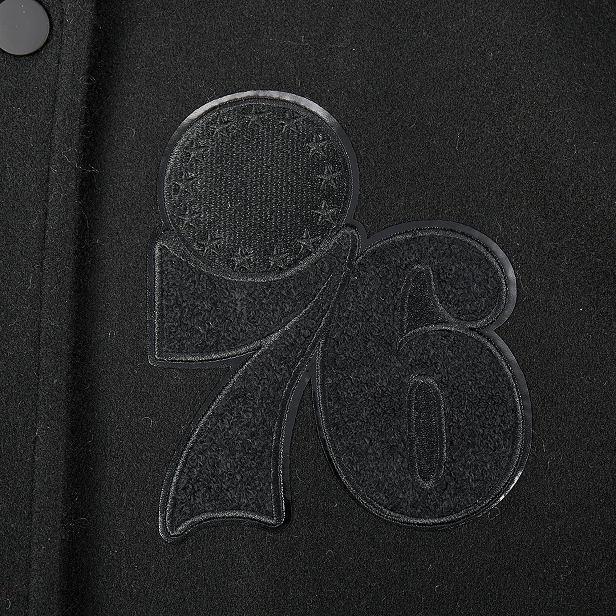 Pro Standard Women's Philadelphia 76ers Black Classic Wool Varsity Jacket product image
