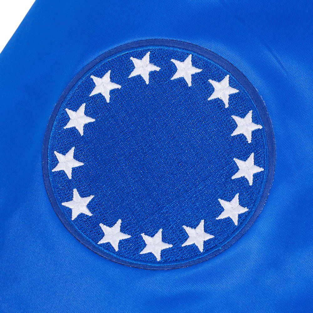 Pro Standard Women's Philadelphia 76ers Blue Game Day Classics Satin Jacket product image