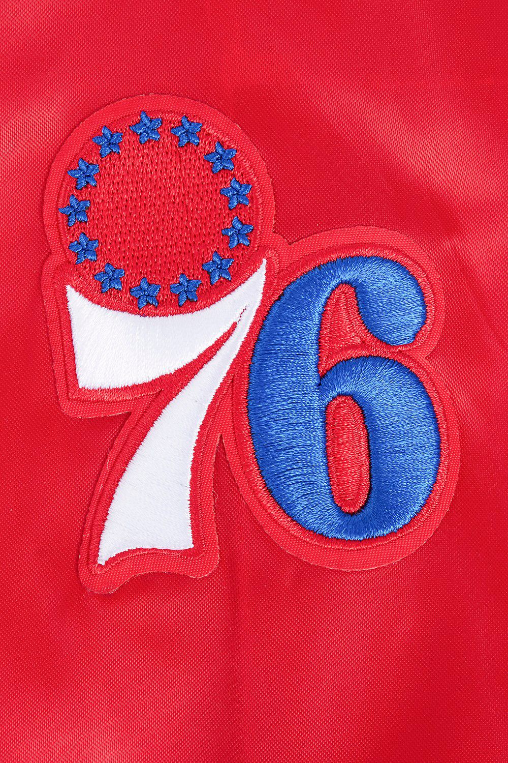 Pro Standard Women's Philadelphia 76ers Red Classic Satin Jacket product image