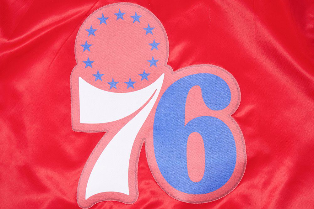 Pro Standard Women's Philadelphia 76ers Red Classic Satin Jacket product image