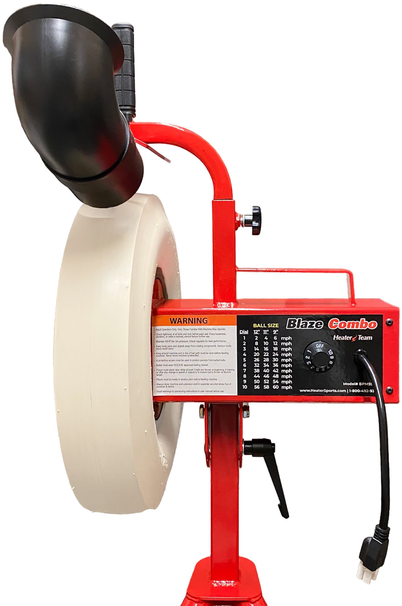 Heater Sports Blaze Combo 17" Pitching Machine product image