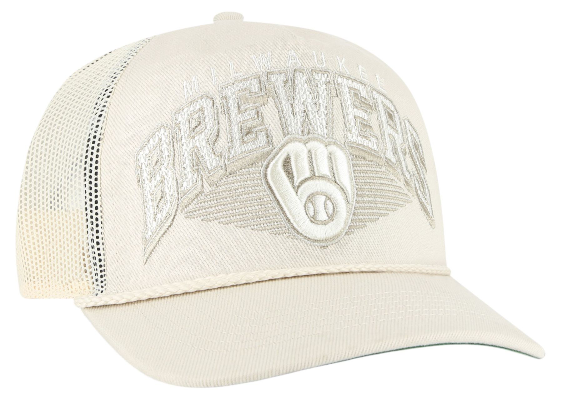 '47 Adult Milwaukee Brewers Tan Pomona Hitch Adjustable Hat product image