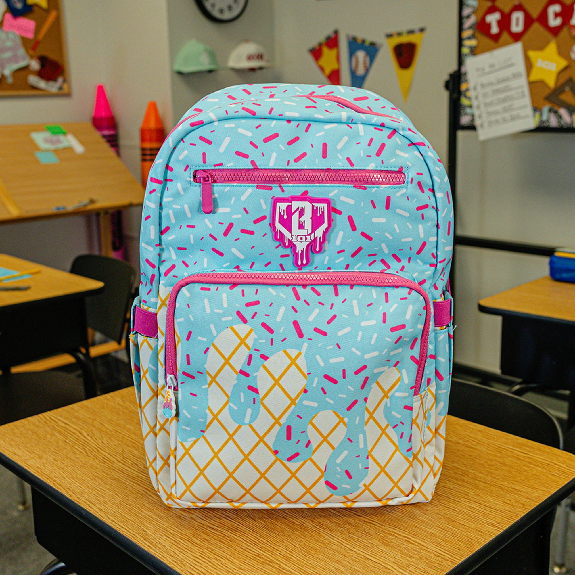 Baseball Lifestyle 101 Ice Cream Rotation Backpack product image