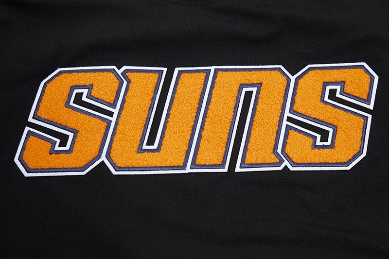 Pro Standard Men's Phoenix Suns Black Classic Chenille T-Shirt product image