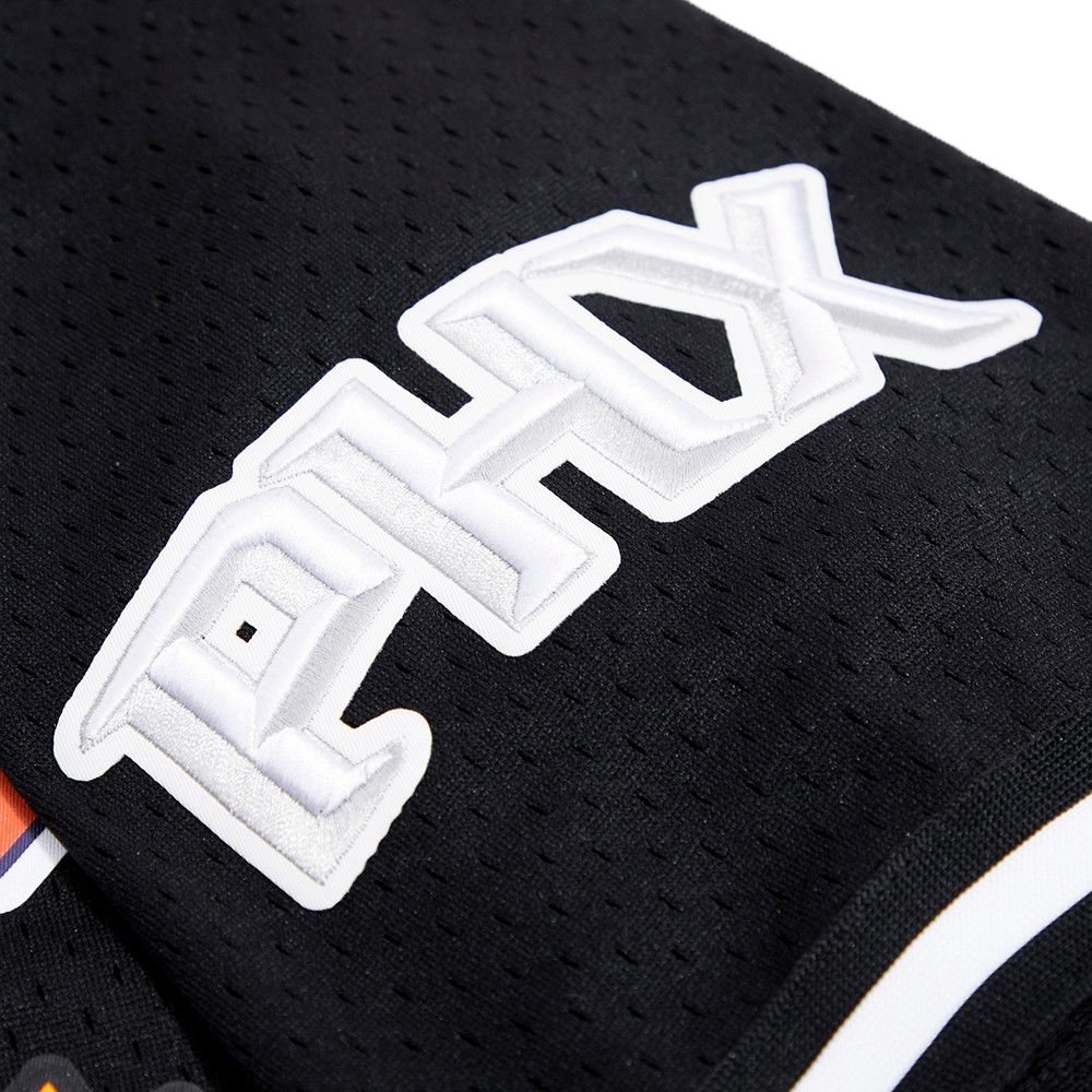 Pro Standard Men's Phoenix Suns Black Logo Classic Mesh Button Up Shirt product image
