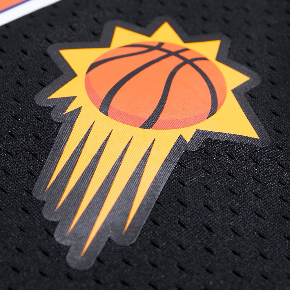 Pro Standard Men's Phoenix Suns Black Logo Classic Mesh Button Up Shirt product image