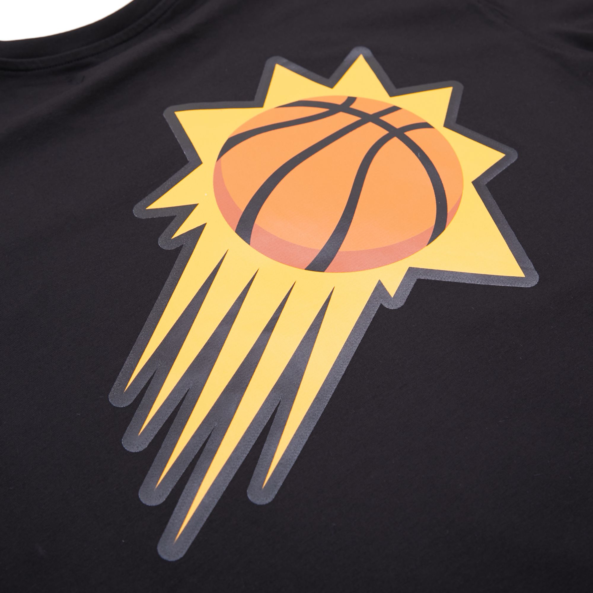Pro Standard Men's Phoenix Suns Black Classic Mesh Pro Team Taping Shirt product image