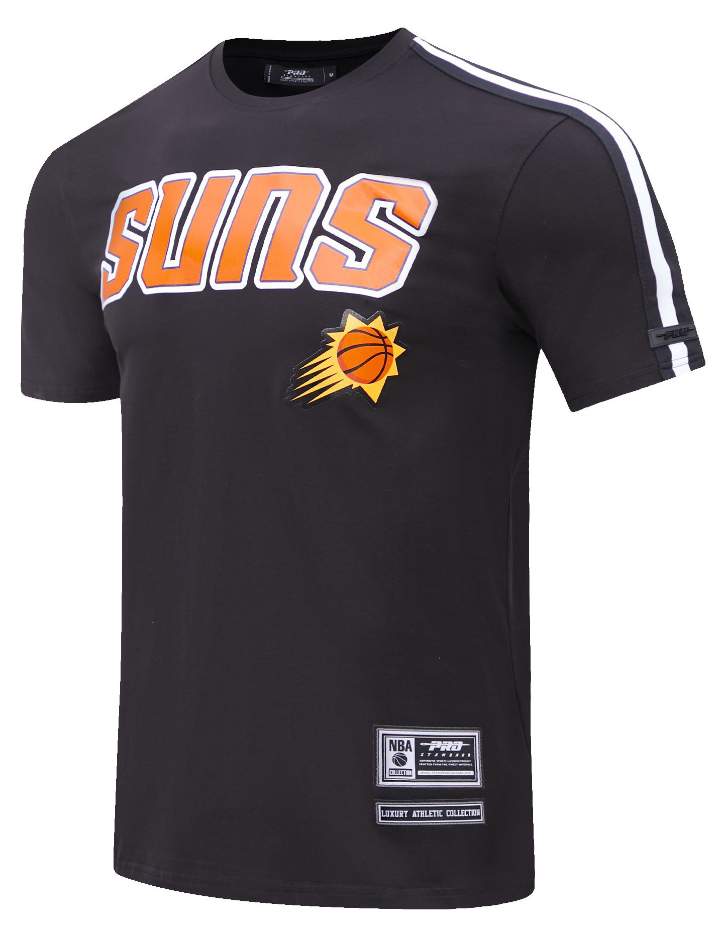 Pro Standard Men's Phoenix Suns Black Classic Mesh Pro Team Taping Shirt product image