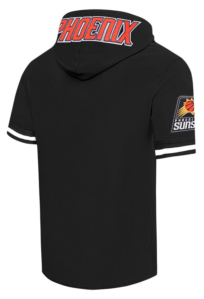Pro Standard Men's Phoenix Suns Black Classic Chenille Short Sleeve Pullover Hoodie product image