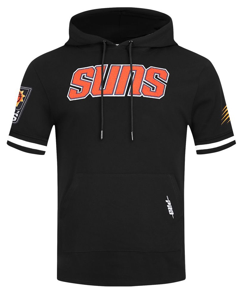 Pro Standard Men's Phoenix Suns Black Classic Chenille Short Sleeve Pullover Hoodie product image