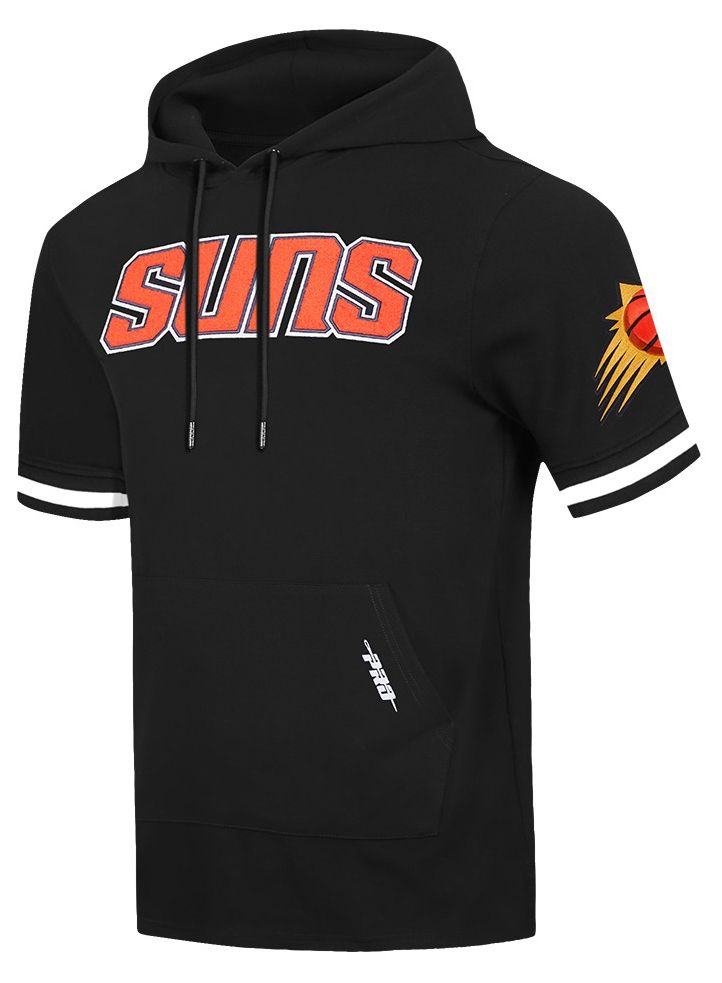 Pro Standard Men's Phoenix Suns Black Classic Chenille Short Sleeve Pullover Hoodie product image