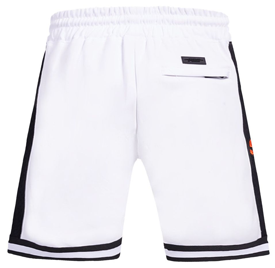 Pro Standard Men's Phoenix Suns White Script Tail Fleece Shorts product image