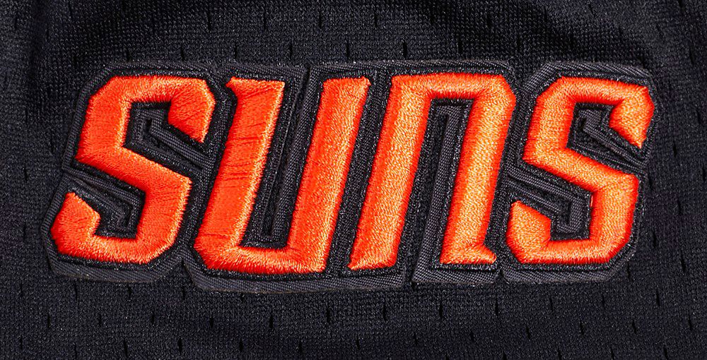 Pro Standard Men's Phoenix Suns White Script Tail Fleece Shorts product image
