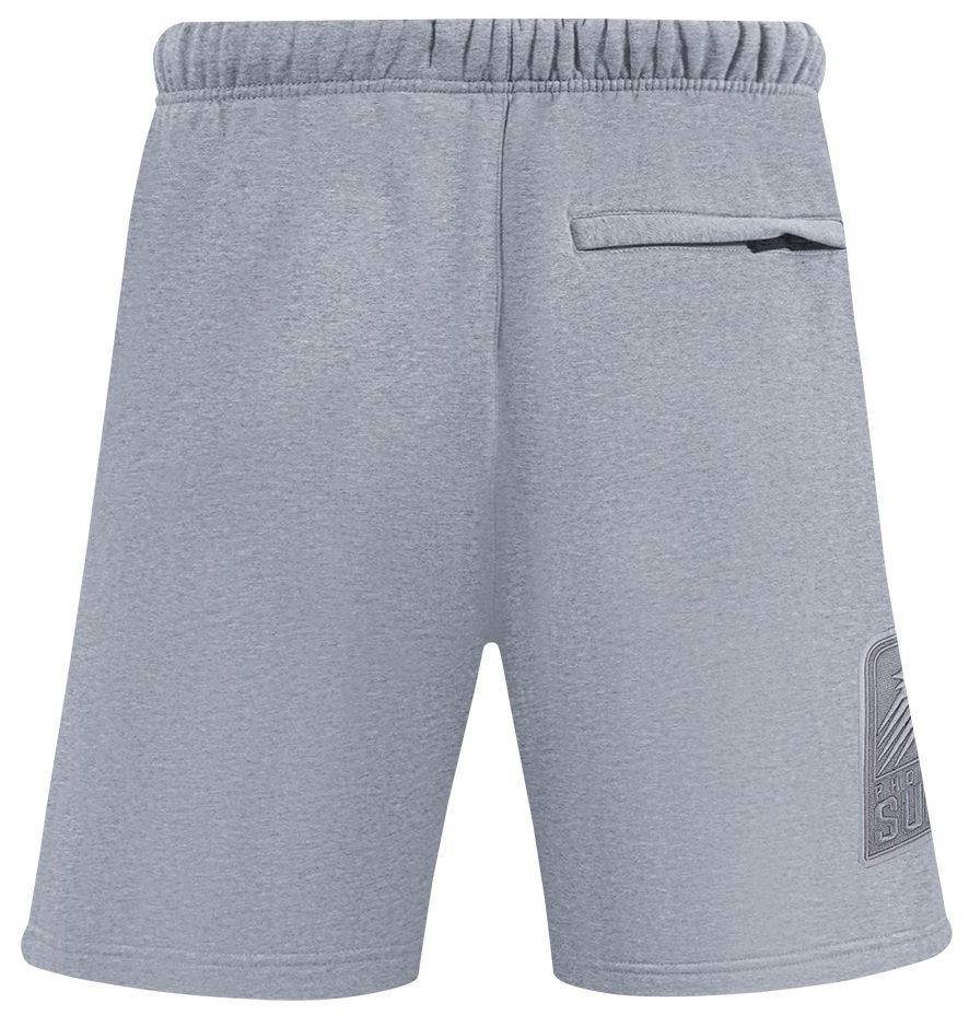 Pro Standard Men's Phoenix Suns Gray Neutral Fleece Shorts product image