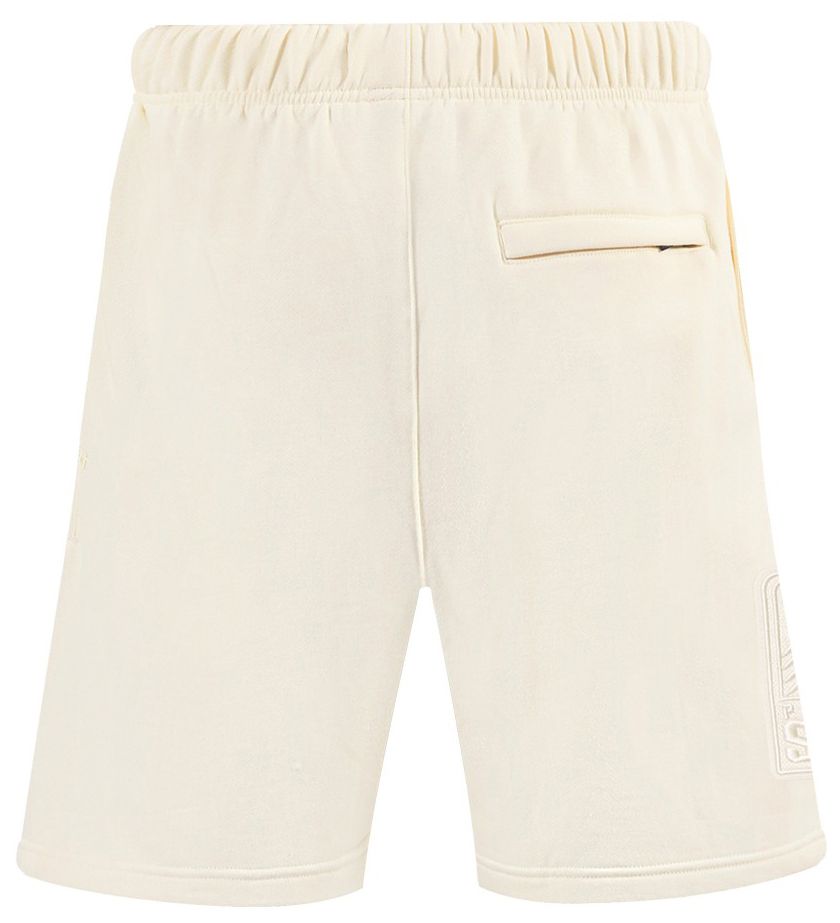Pro Standard Men's Phoenix Suns Off White Neutral Fleece Shorts product image