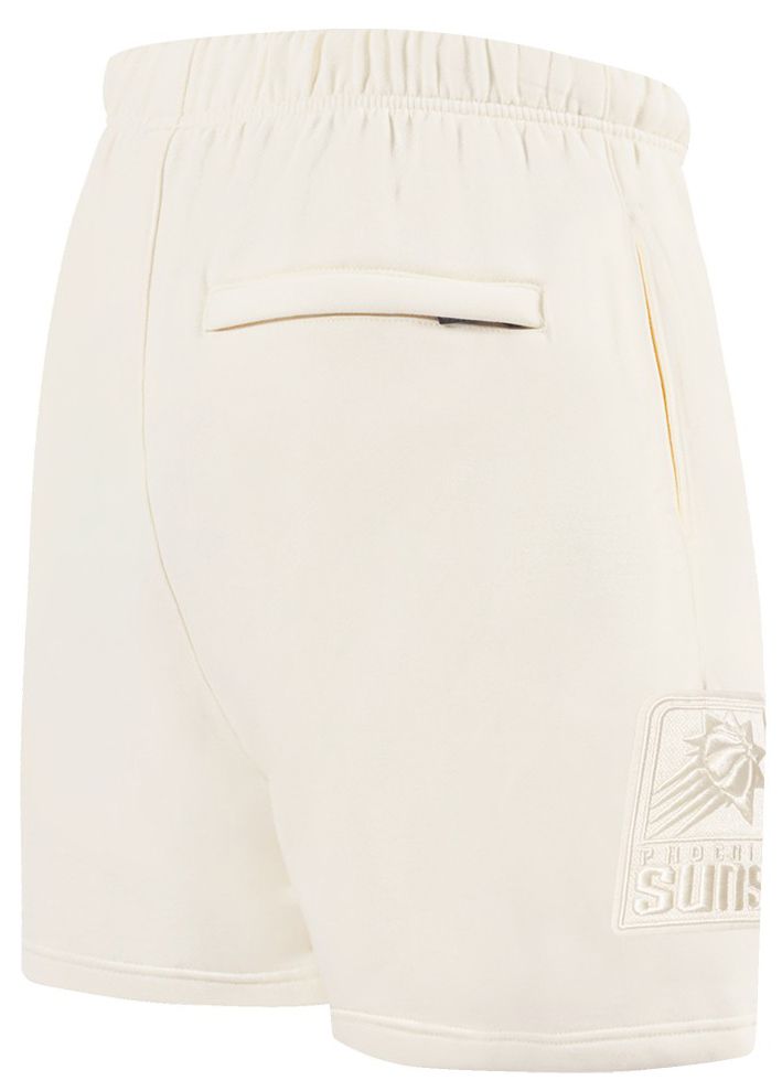 Pro Standard Men's Phoenix Suns Off White Neutral Fleece Shorts product image