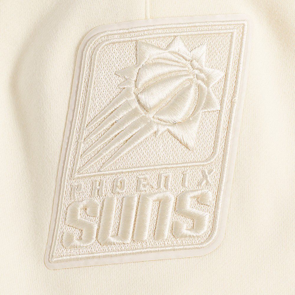 Pro Standard Men's Phoenix Suns Off White Neutral Fleece Shorts product image