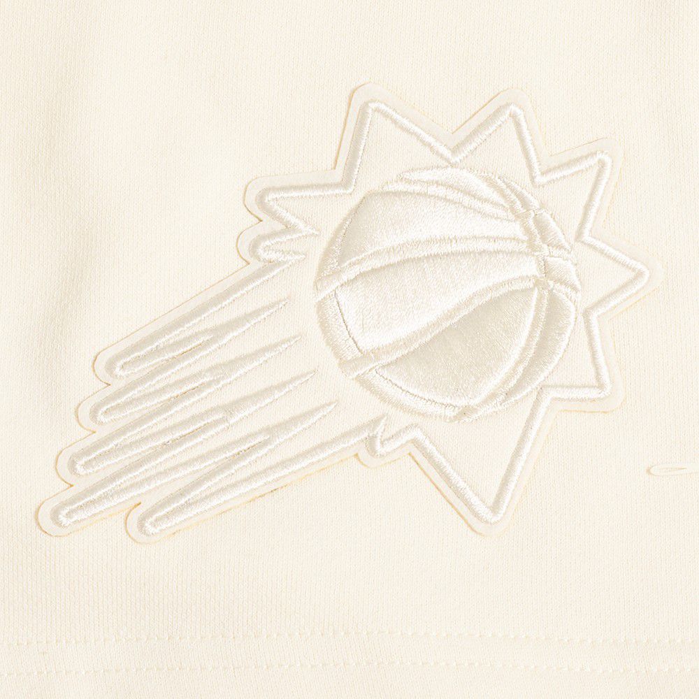 Pro Standard Men's Phoenix Suns Off White Neutral Fleece Shorts product image