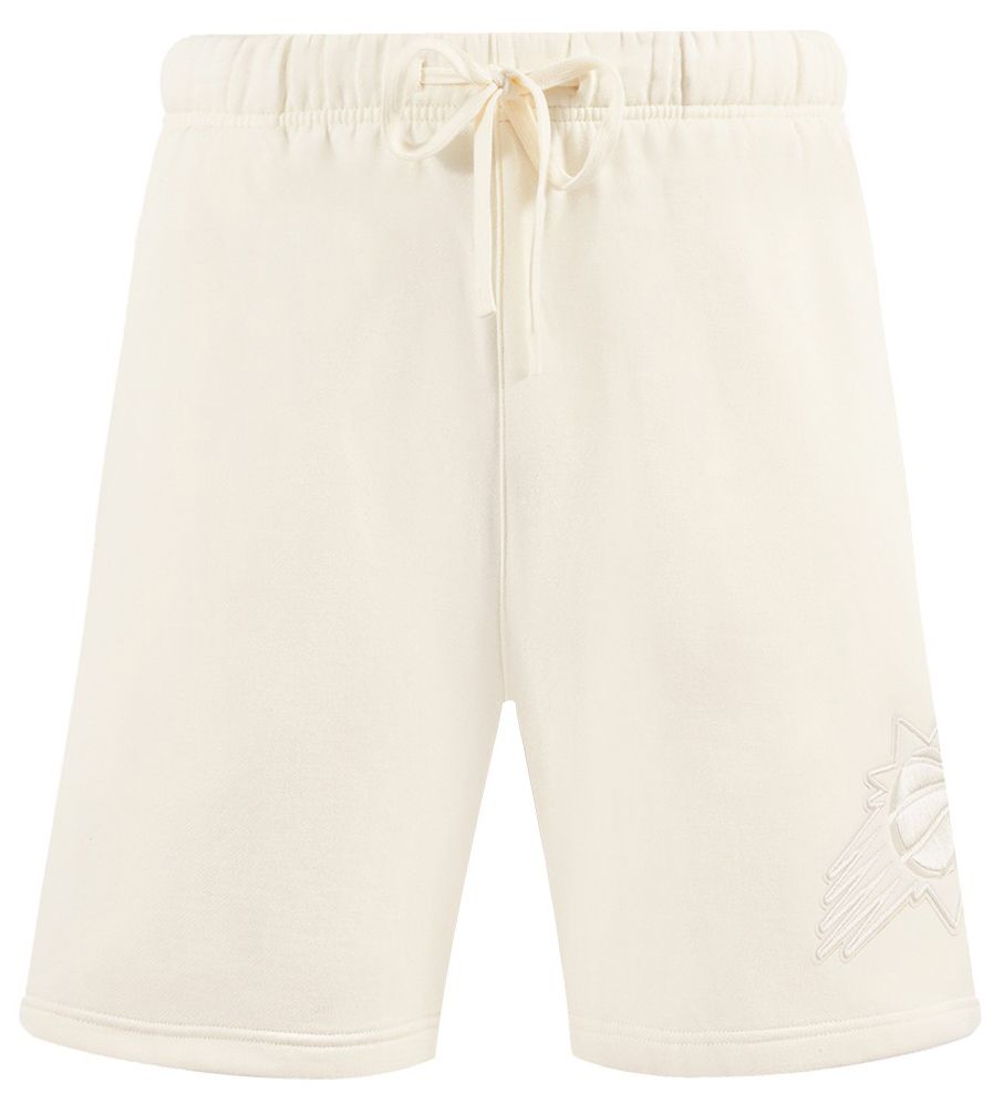 Pro Standard Men's Phoenix Suns Off White Neutral Fleece Shorts product image