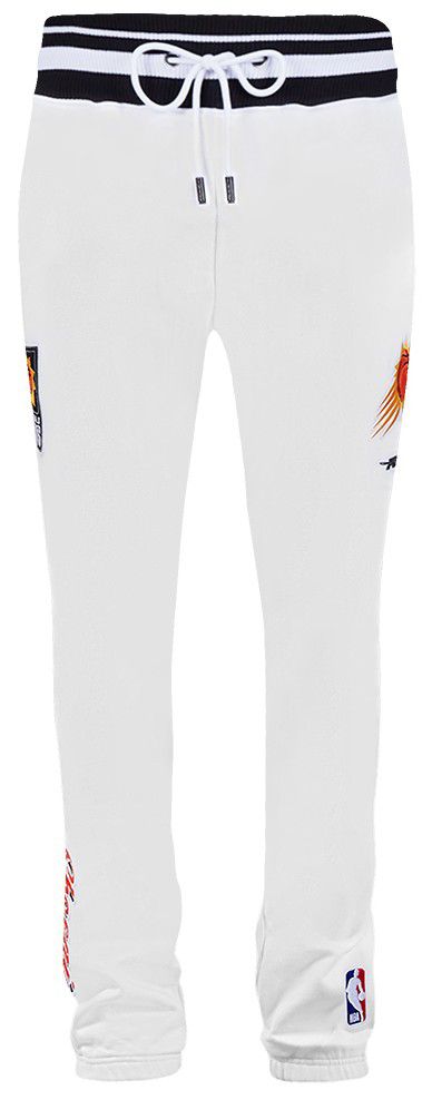 Pro Standard Men's Phoenix Suns White Tail Rib Fleece Sweatpants product image