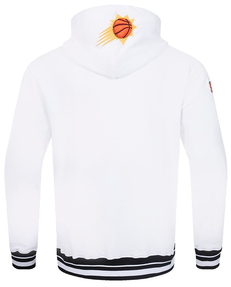 Pro Standard Men's Phoenix Suns White Script Tail Fleece Pullover Hoodie product image