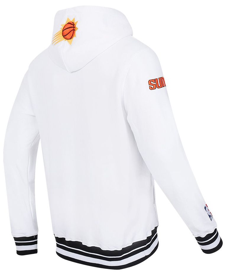 Pro Standard Men's Phoenix Suns White Script Tail Fleece Pullover Hoodie product image
