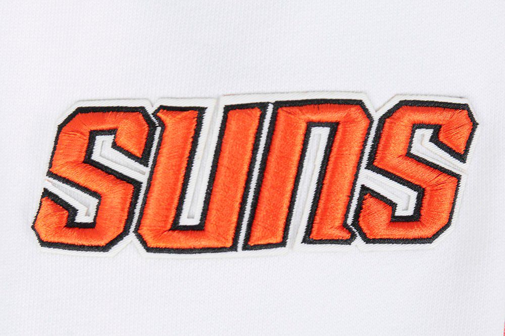 Pro Standard Men's Phoenix Suns White Script Tail Fleece Pullover Hoodie product image