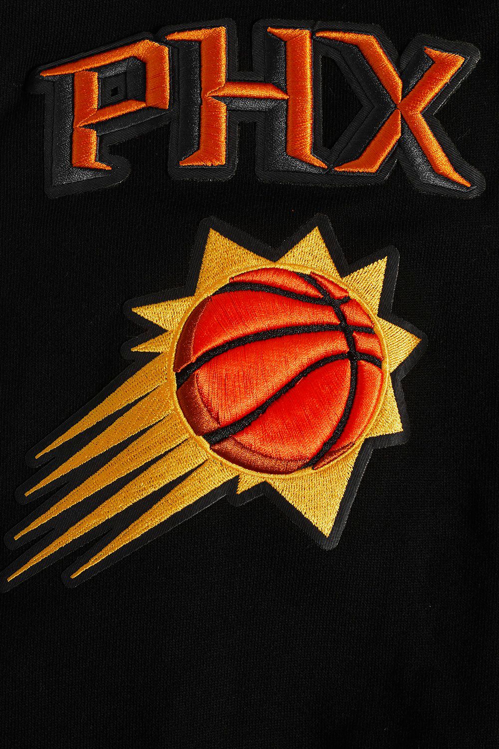 Pro Standard Men's Phoenix Suns Black Old English Fleece Pullover Hoodie product image
