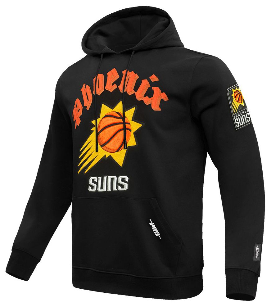 Pro Standard Men's Phoenix Suns Black Old English Fleece Pullover Hoodie product image