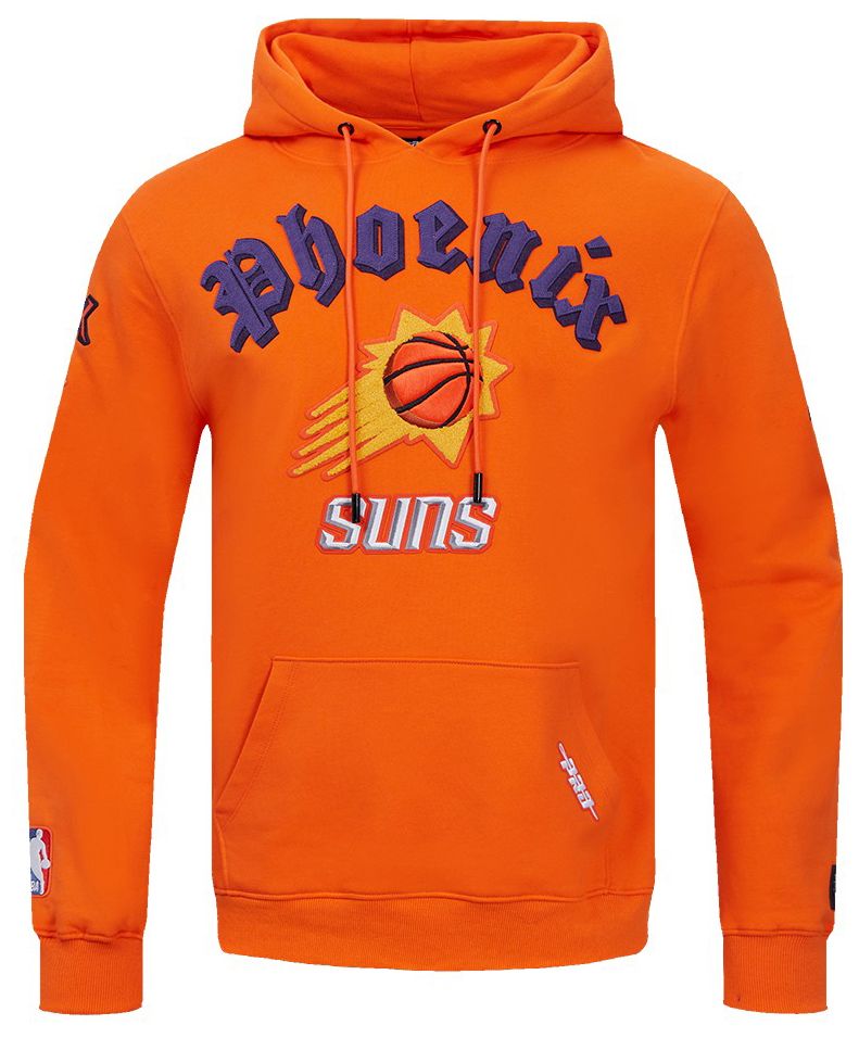 Pro Standard Men's Phoenix Suns Orange Old English Fleece Pullover Hoodie product image